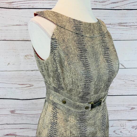 Muse animal print sheath dress - Picture 3 of 8